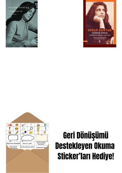 Vurgulanan Yer + Yeniden Doğan + Okuma Sticker'ları