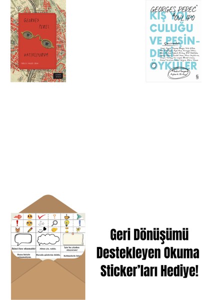 Hatırlıyorum + Kış Yolculuğu ve Peşindeki Öyküler + Okuma Sticker'ları