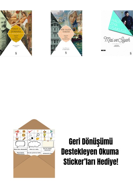 Ferdi ve Şürekası + Bir Yazın Tarihi + Mâi ve Siyah + Okuma Sticker'ları
