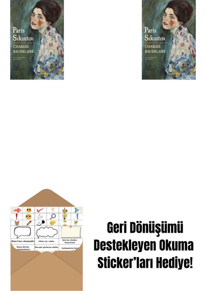 Paris Sıkıntısı + Paris Sıkıntısı (Ciltli) + Okuma Sticker'ları