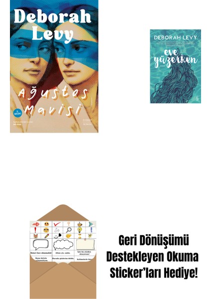 Ağustos Mavisi + Siyah Votka + Okuma Sticker'ları