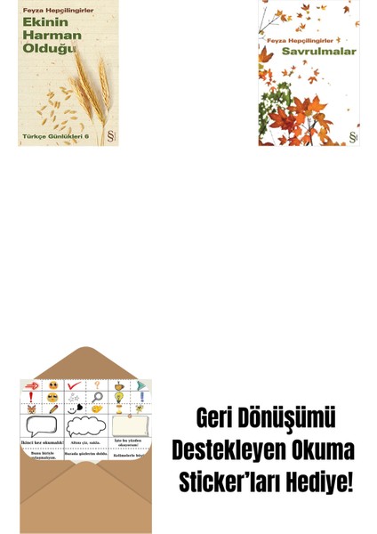 Ekinin Harman Olduğu + Savrulmalar + Okuma Sticker'ları