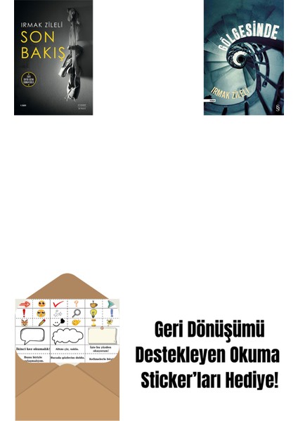 Son Bakış + Gölgesinde + Okuma Sticker'ları