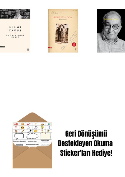 Budalalığın Keşfi + Behçet Hoca + Büyü’sün Yaz! (Ciltli) + Okuma Sticker'ları