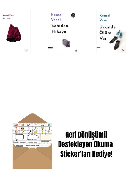 Kin Divanı + Sahiden Hikâye + Ucunda Ölüm Var + Okuma Sticker'ları