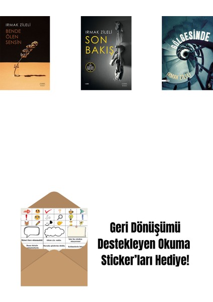 Bende Ölen Sensin + Son Bakış + Gölgesinde + Okuma Sticker'ları