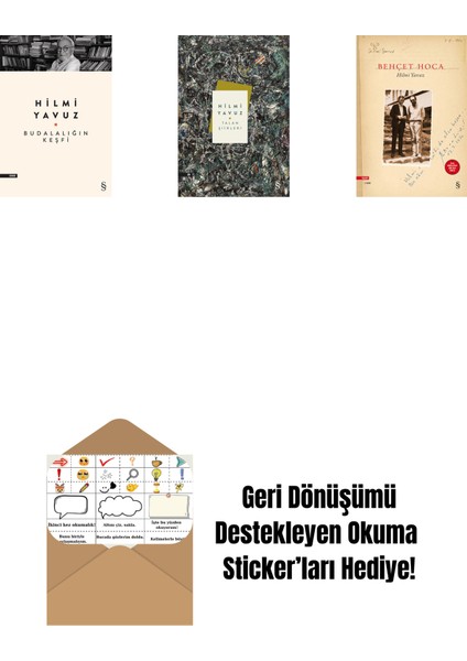 Budalalığın Keşfi + Talan Şiirleri + Behçet Hoca + Okuma Sticker'ları