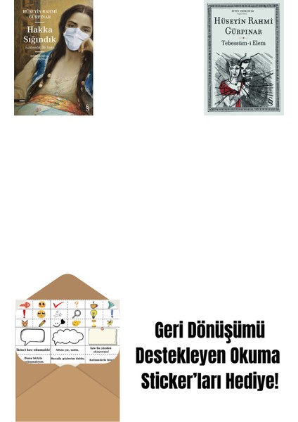 Hakka Sığındık + Tebessüm-I Elem + Okuma Sticker'ları