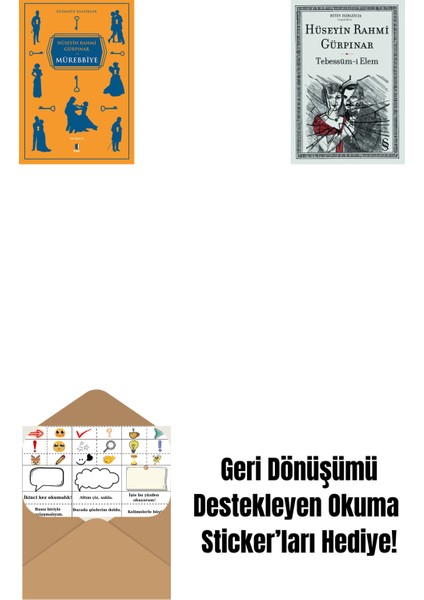 Mürebbiye + Tebessüm-I Elem + Okuma Sticker'ları