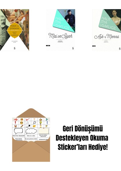 Ferdi ve Şürekası + Mâi ve Siyah + Aşk-I Memnu + Okuma Sticker'ları