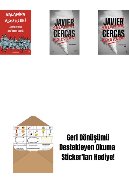 Salamina Askerleri (Çizgi Roman) + Salamina Askerleri + Salamina Askerleri (Ciltli) + Okuma Sticker'ları