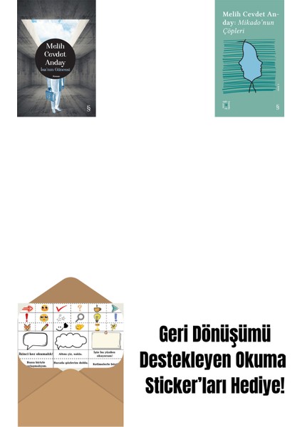 Isa’nın Güncesi (Ciltli) + Everest Açıkhava 3 - Mikado’nun Çöpleri + Okuma Sticker'ları