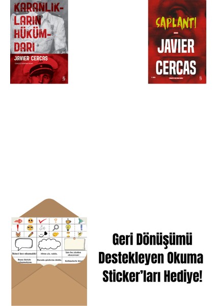 Karanlıkların Hükümdarı + Saplantı + Okuma Sticker'ları