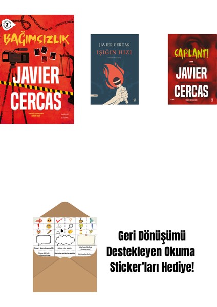 Bağımsızlık + Işığın Hızı + Saplantı + Okuma Sticker'ları