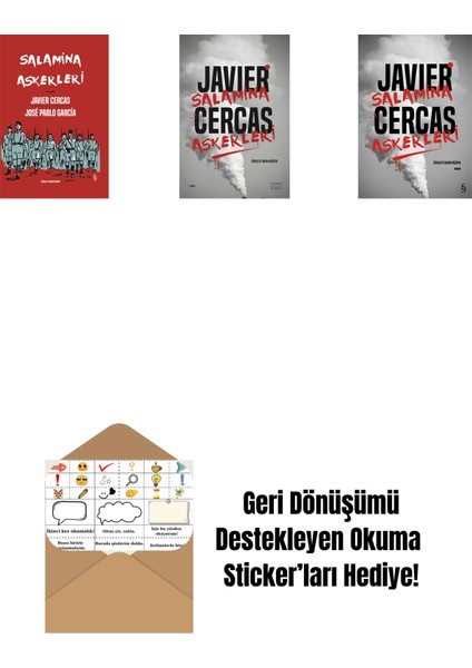 Salamina Askerleri (Çizgi Roman - Ciltli) + Salamina Askerleri + Salamina Askerleri (Ciltli) + Okuma Sticker'ları
