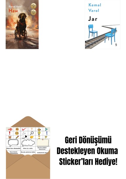 Haw + Jar + Okuma Sticker'ları