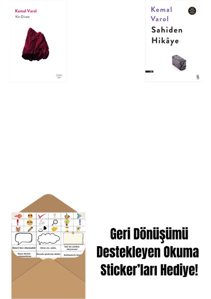 Kin Divanı + Sahiden Hikâye + Okuma Sticker'ları