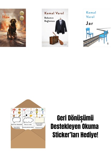 Haw + Babamın Bağlaması + Jar + Okuma Sticker'ları