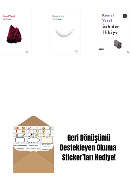 Kin Divanı + Yas Yüzükleri + Sahiden Hikâye + Okuma Sticker'ları