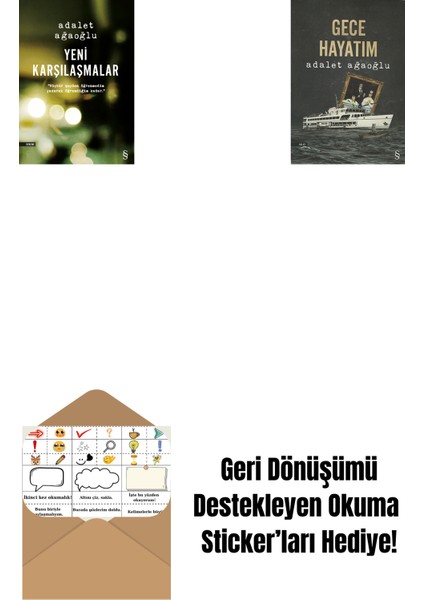 Yeni Karşılaşmalar + Gece Hayatım + Okuma Sticker'ları
