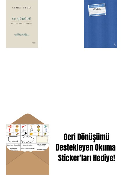 Su Çürüdü (Ciltli) + Görsen + Okuma Sticker'ları