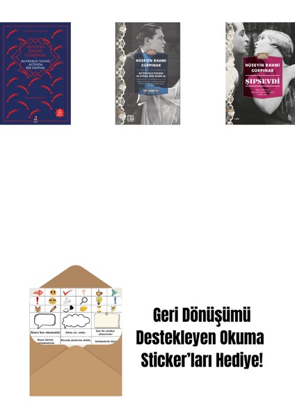 Kuyruklu Yıldız Altında Bir Izdivaç + Kuyrukluyıldız Altında Bir Izdivaç (Cep Boy) + Şıpsevdi (Günümüz Türkçesiyle) + Okuma Sticker'ları