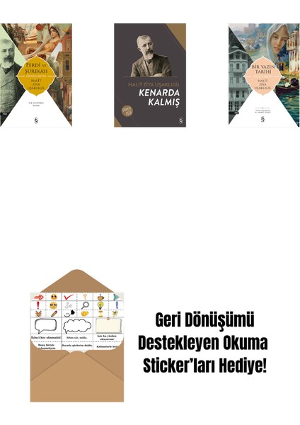 Ferdi ve Şürekası + Kenarda Kalmış + Bir Yazın Tarihi + Okuma Sticker'ları