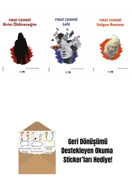 Birini Öldüreceğim + Lehî + Solgun Romans + Okuma Sticker'ları