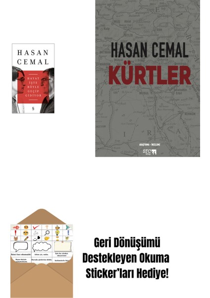 Hayat Işte Böyle Geçip Gidiyor + Kürtler + Okuma Sticker'ları