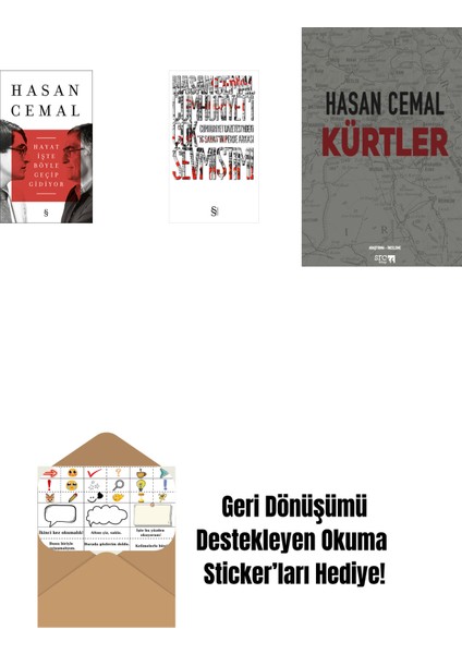 Hayat Işte Böyle Geçip Gidiyor + Cumhuriyet'i Çok Sevmiştim ! + Kürtler + Okuma Sticker'ları