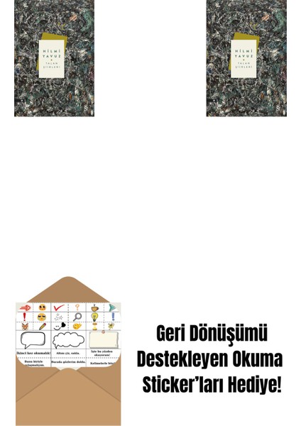 Talan Şiirleri (Ciltli) + Talan Şiirleri + Okuma Sticker'ları
