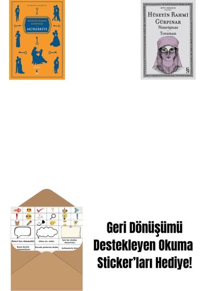 Mürebbiye + Nimetşinas - Toraman + Okuma Sticker'ları