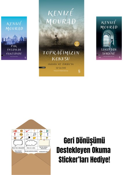 Pak Insanlar Ülkesinde + Toprağımızın Kokusu + Saraydan Sürgüne + Okuma Sticker'ları