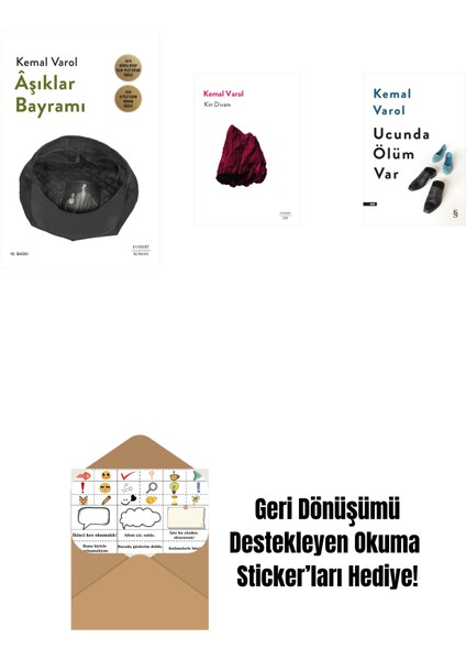 Âşıklar Bayramı + Kin Divanı + Ucunda Ölüm Var + Okuma Sticker'ları