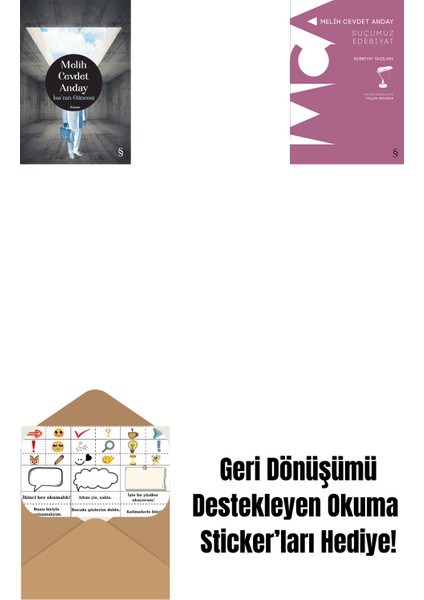 Isa’nın Güncesi (Ciltli) + Suçumuz Edebiyat + Okuma Sticker'ları