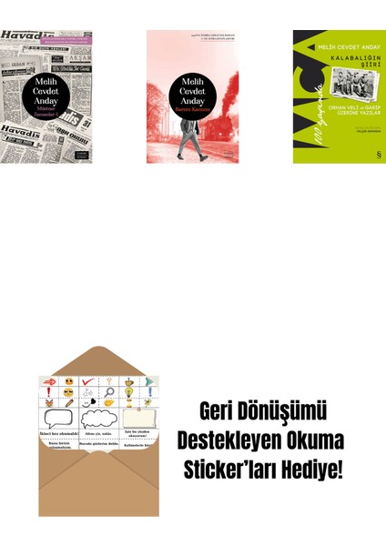 Müstear Zamanlar - 1 + Barem Kanunu + Kalabalığın Şiiri + Okuma Sticker'ları
