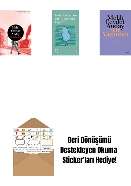 Barem Kanunu + Everest Açıkhava 3 - Mikado’nun Çöpleri + Şiir Yaşantısı - Şiir Yazıları + Okuma Sticker'ları