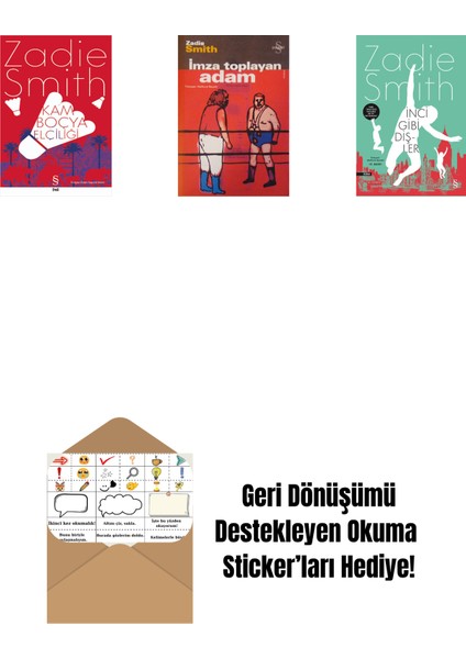 Kamboçya Elçiliği + Imza Toplayan Adam + Inci Gibi Dişler + Okuma Sticker'ları