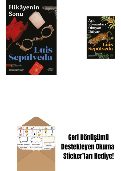 Hikâyenin Sonu + Aşk Romanları Okuyan Ihtiyar + Okuma Sticker'ları