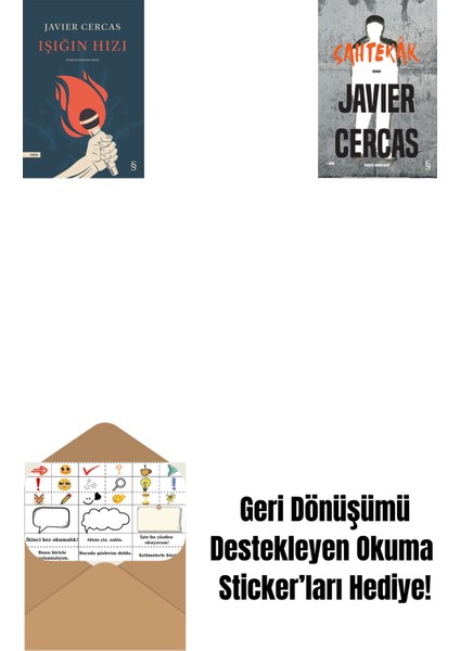 Işığın Hızı + Sahtekâr + Okuma Sticker'ları