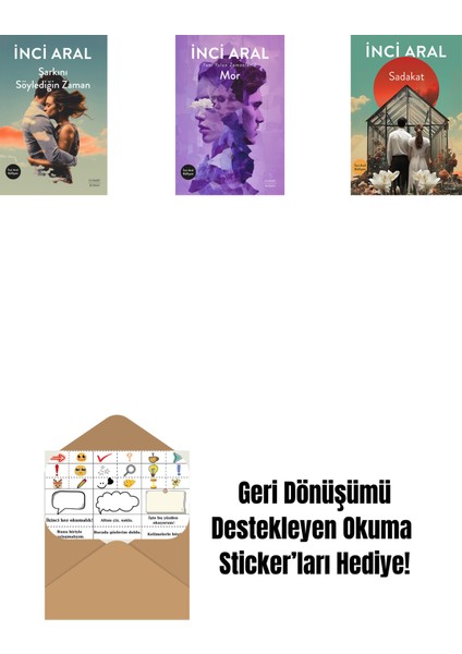 Şarkını Söylediğin Zaman + Mor + Sadakat + Okuma Sticker'ları