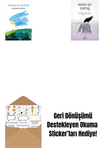 Gecenin Gecesi (Ciltli) + Gölgesizler + Okuma Sticker'ları