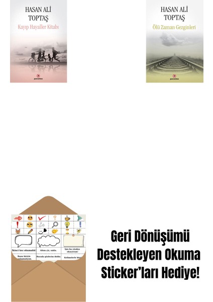 Kayıp Hayaller Kitabı + Ölü Zaman Gezginleri + Okuma Sticker'ları