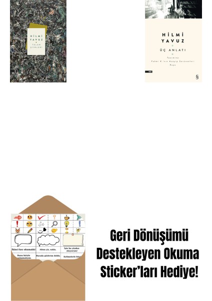 Talan Şiirleri + Üç Anlatı + Okuma Sticker'ları
