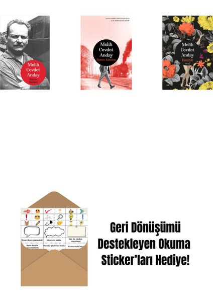 Melih Cevdet Anday - Bütün Şiirleri + Barem Kanunu + Raziye (Ciltli) + Okuma Sticker'ları