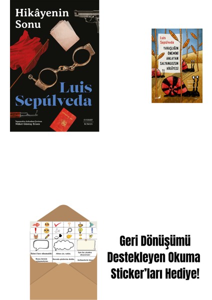 Hikâyenin Sonu + Yavaşlığın Önemini Anlayan Salyangozun Hikayesi + Okuma Sticker'ları