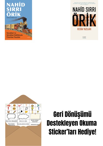 Seyahat ve Seyahat Edebiyatı Üzerine Yazılar + Resim Yazıları + Okuma Sticker'ları