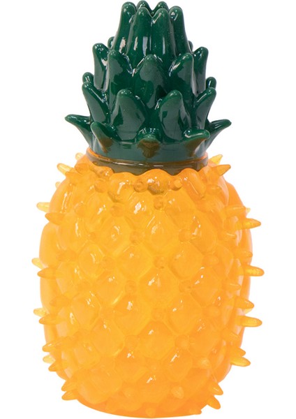 Öten Plastik Köpek Oyuncağı Ananas 12X7 cm Sptgl