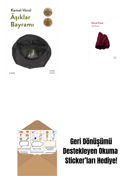 Âşıklar Bayramı + Kin Divanı + Okuma Sticker'ları