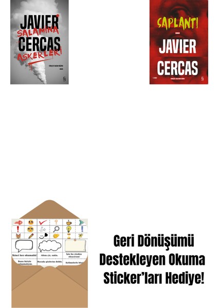 Salamina Askerleri (Ciltli) + Saplantı + Okuma Sticker'ları